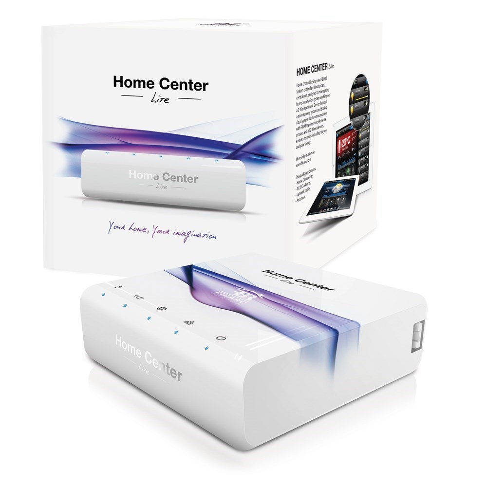 FIBARO Home Center Lite Z-Wave контроллер - купить за 24 000 руб. в  интернет-магазине